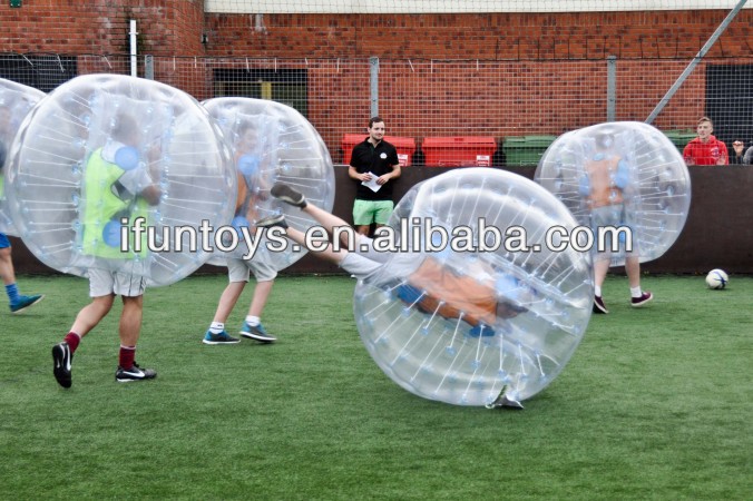 adult bubble soccer