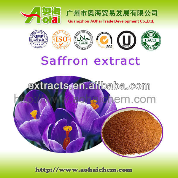 Saffron extract powder with high quality facotry price