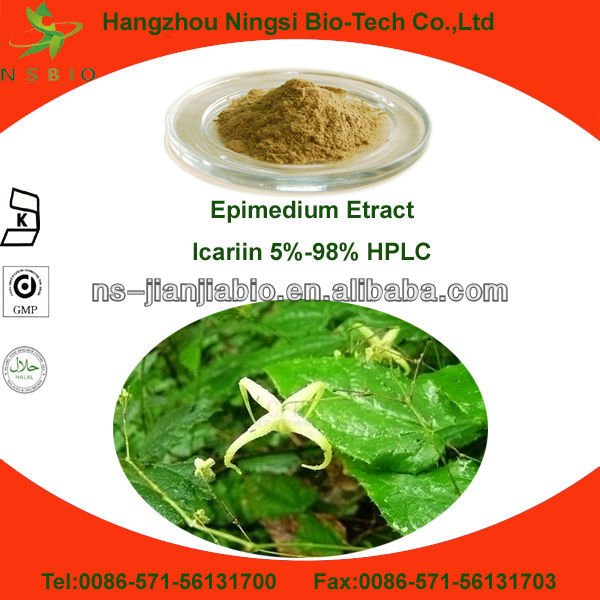 Epimedium Herb Extract Powder Icariinchina Ningsi Price Supplier 21food 8758