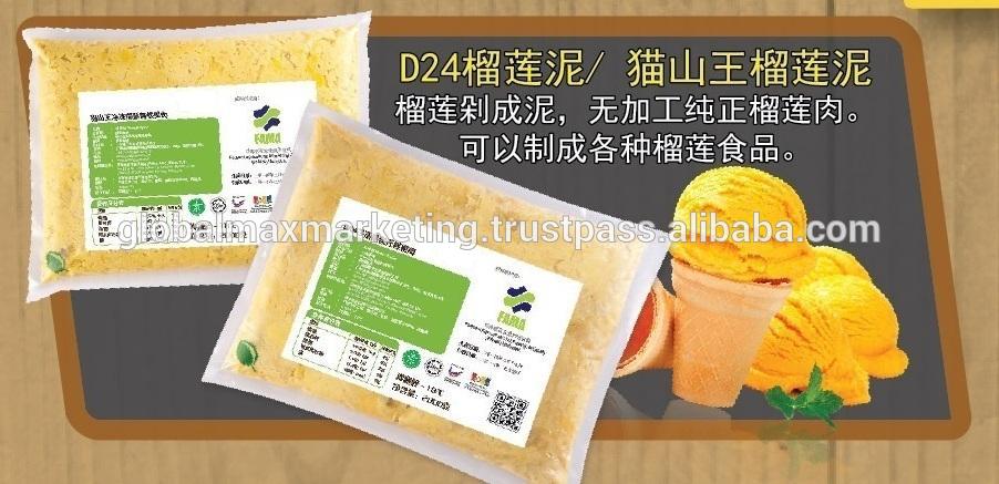 Premium Quality Pure D24 Durian Paste