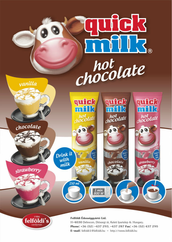Quick Milk hot chocolate,Hungary Quick Milk price supplier - 21food