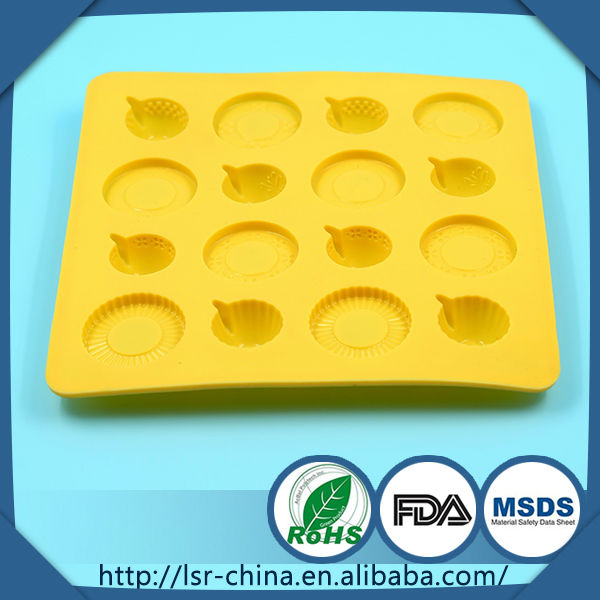 Succinct cup cake mould,cake mould ring shape,silicone cake decoration