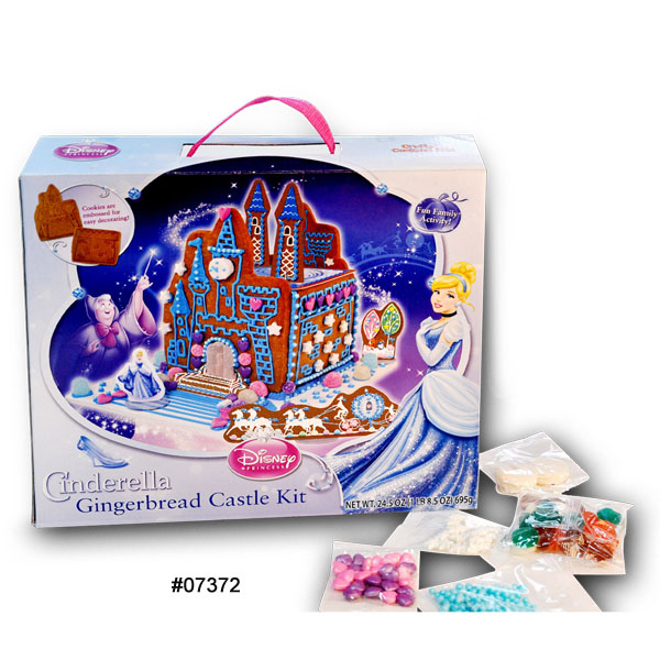 Cinderella gingerbread castle kit decoration china brandcastle