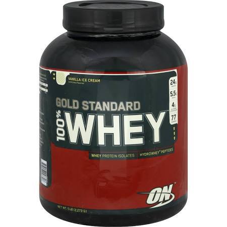 Optimum Nutrition Gold Standard 100% Whey Protein, Vanilla ...