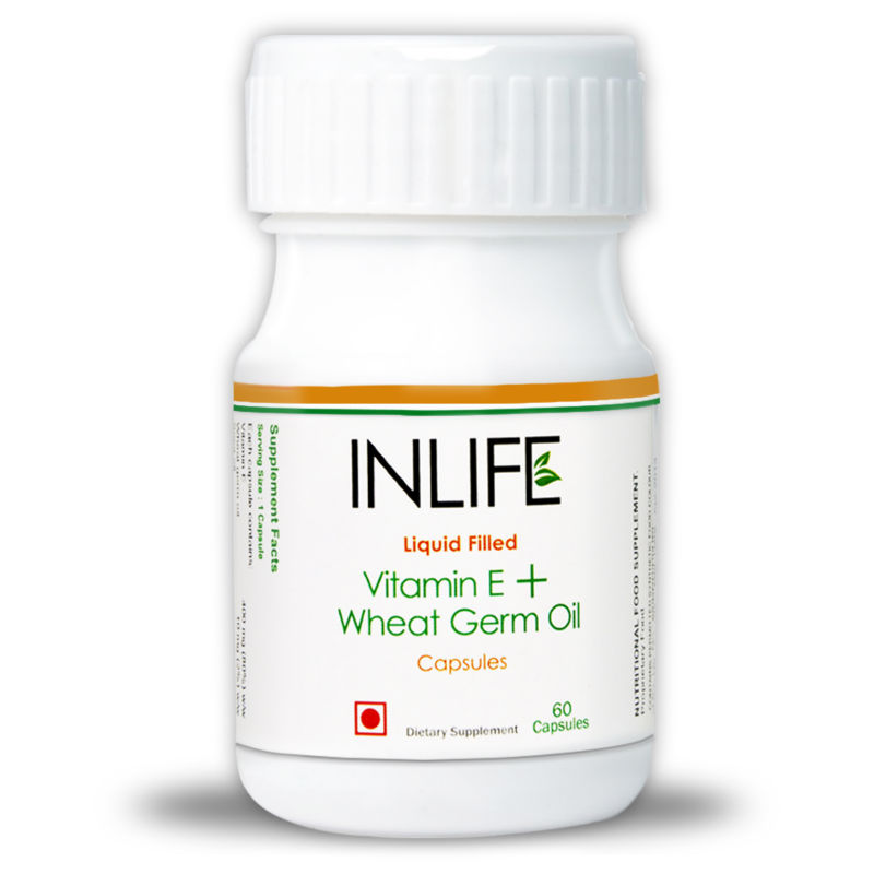 Vitamin E Capsules with Wheat Germ Oil,India INLIFE price supplier - 21food