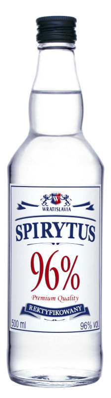 Spiritus SPIRIT 0,5L 95% vol Alkohol Спирт 0,5л Ethanol 95% Vol Alc. 6  Flaschen