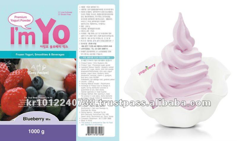 Frozen yogurt mix deals supplier