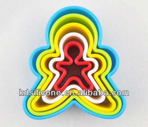 people shape super multi-choice of easy handling DIY plunger cookie cutter cake decoration cake tool