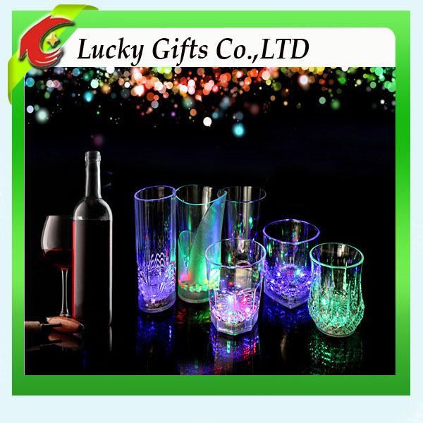 Colorful LED Flashing Champagne Glasses - 150ML,China Lucky Gifts price ...