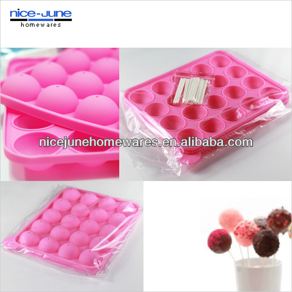 20 Silicone Lollipop Cupcake Baking Mold,China Nice-JUne price supplier ...