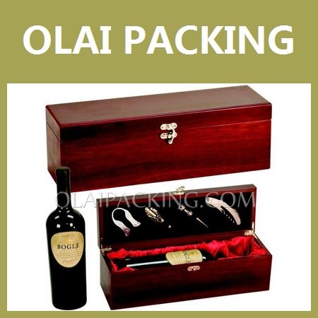 hot sale red wine box customized wholesale,China olaipacking price