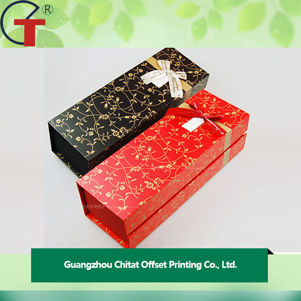 2014 New Design Elegant Red Wine Box,China chitat price supplier - 21food