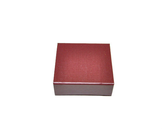 Small dark red cube chocolate box in matte lamination,China Jiahua ...