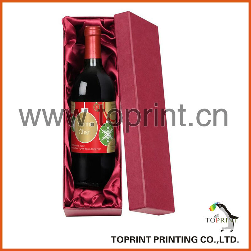 High Quality Red Wine Packaging Box