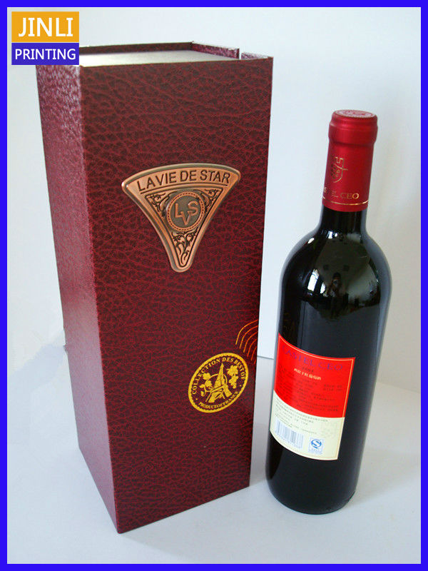 Customized Red Wine Box Design With Great Low Prices !,China JINLI