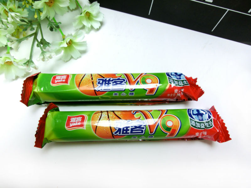 36g V9 fruit filled hard candy/vitamin candy,China Yake price supplier ...