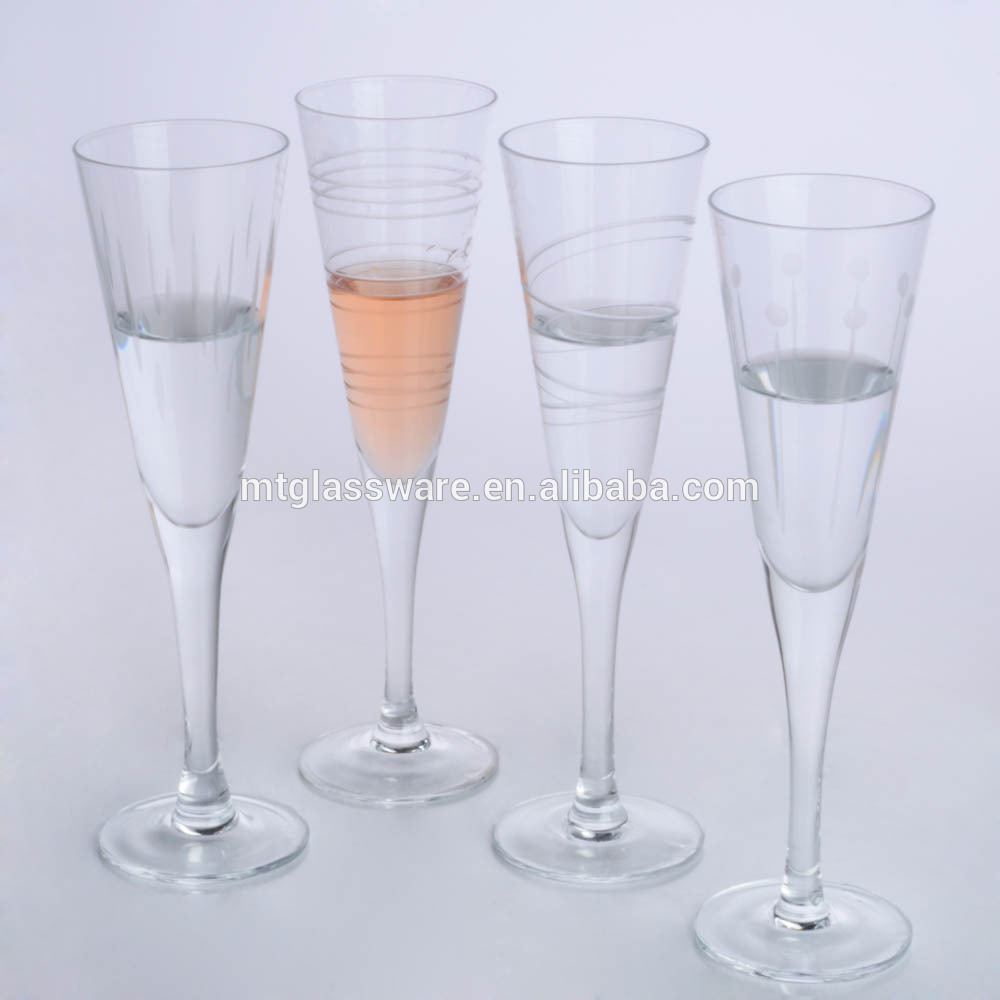 small champagne glasses