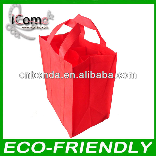 High Quality Non-woven Wine Bag/non woven red wine bag,China i-come non ...