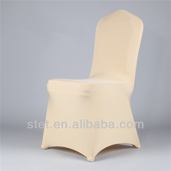 universal champagne polyester spandex chair covers for sale for banquet ...