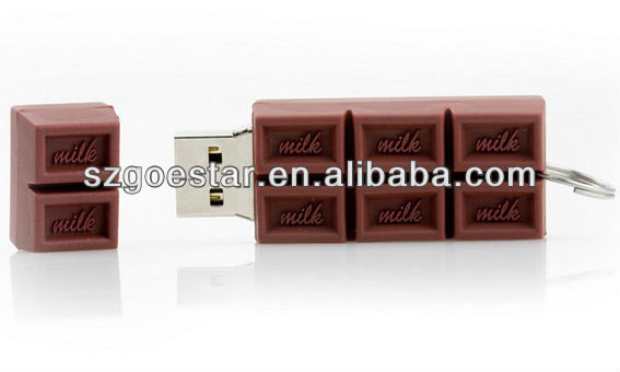 milk Chocolate Bar USB Stick