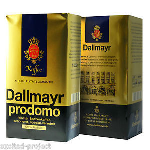 Dallmayr Prodomo, Classic and Ethiopia Ground Coffee 500gr,Poland ...