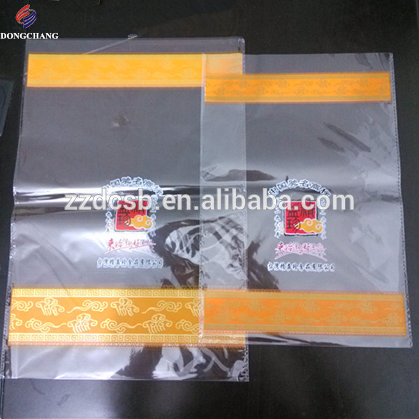 Custom printed cheap plastic bread bags