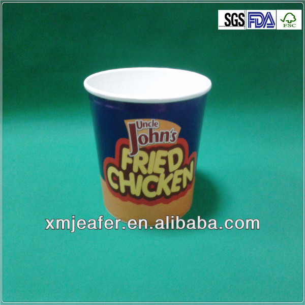 Disposable Fried Paper Chicken Popcorn Bucket China Jeafer Price