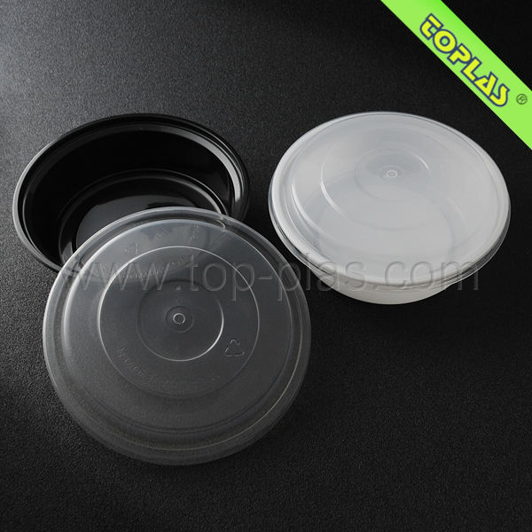 1000ml Plastic Round Container,China Toplas price supplier - 21food