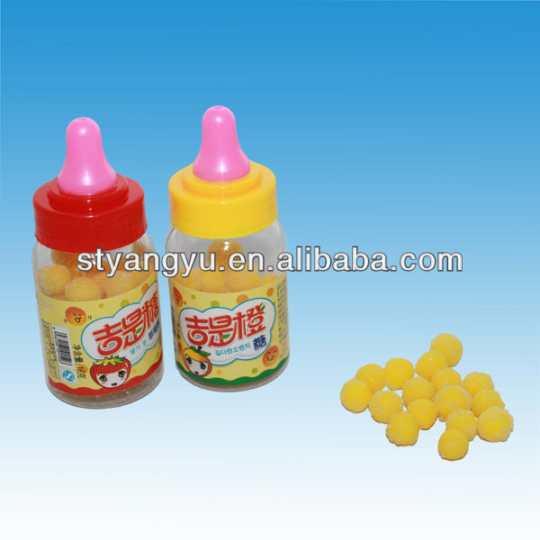 Yellow Tablet Candy In Nipple Bottleschina Yangyu Price Supplier 21food