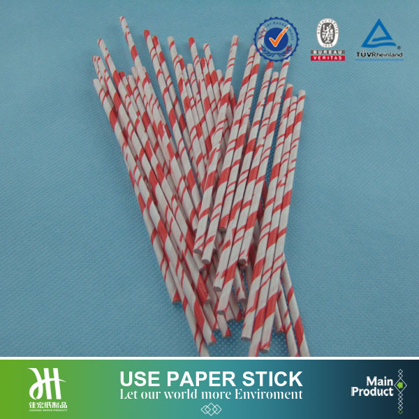 3.5mmX150mm customized paper sticks printed lollipop stick products,China 3.5mmX150mm customized