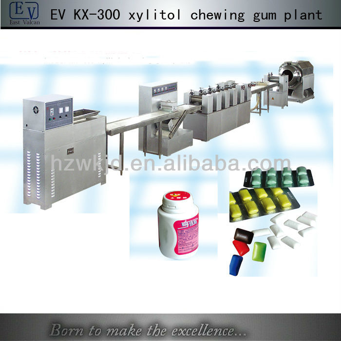 EV KX-300 xylitol chewing gum plant