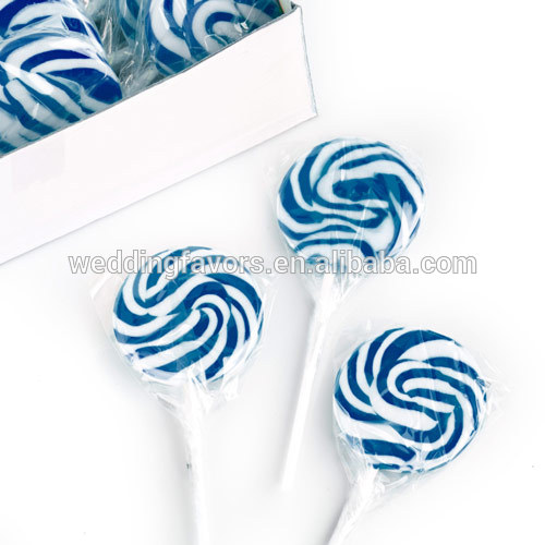 Navy Blue Grape Swirl Lollipops - Baby Shower Candy - 24 CT,China ges ...