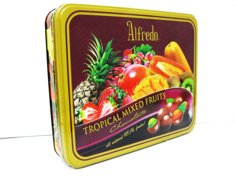 Alfredo Tin Tropical Mixed Fruits Chocolate 288g Malaysia Alfredo Price Supplier 21food