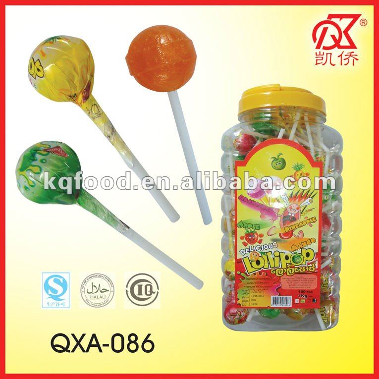 10g Fruit Lollipop Chinese Candy,China KAIQIAO price supplier - 21food