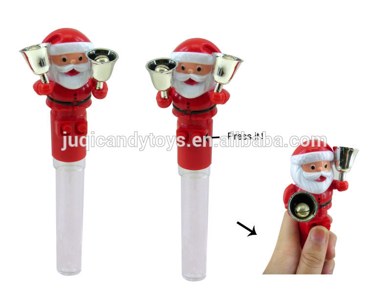 CANDY TOY 2014 SANTA CLAU WITH SMALL BELL CANDY TOYS (817TUBE) products