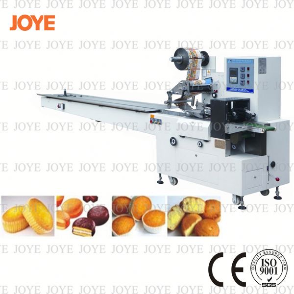 Computer Controlled Pillow Type Egg Roll/Cream Pies Bread Packing Machine JY-300/DXD-300 Factory Pri