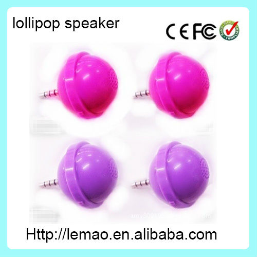 lollipop speaker