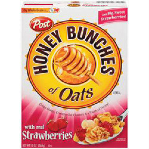 Post Honey Bunches Of Oats Imported Fresh Breakfast Cereals / Flakes In ...