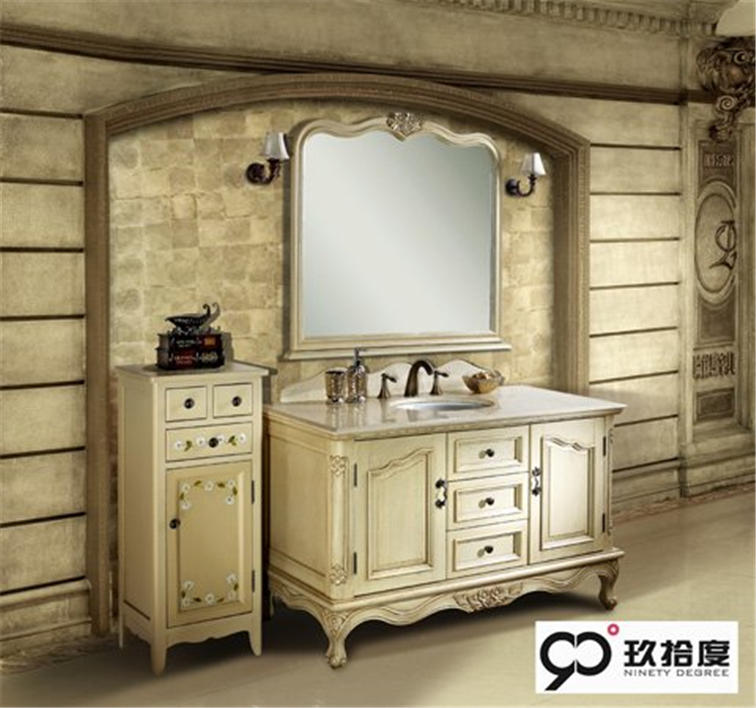 Original sharp dark chocolate bathroom vanity china 90 degree price