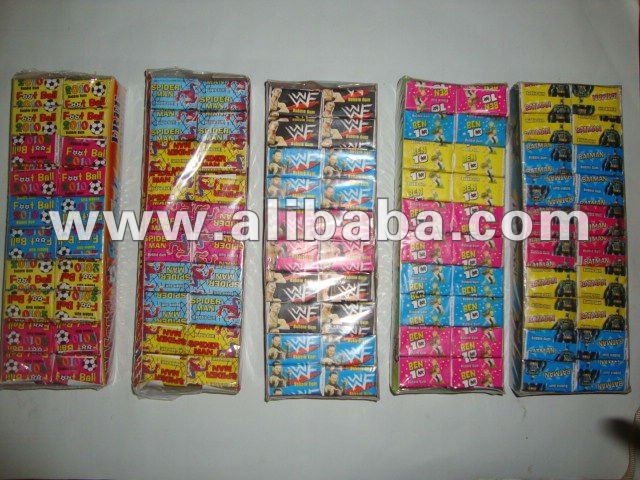 Turbo Bubble Gum with TattooChina price supplier  21food