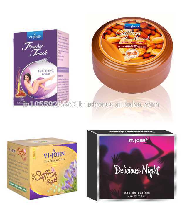 VIJOHN Women Care Kit (Hair Remover Rose & Saffron Gold Fairness Cream & Body Butter Jar 200GM & per