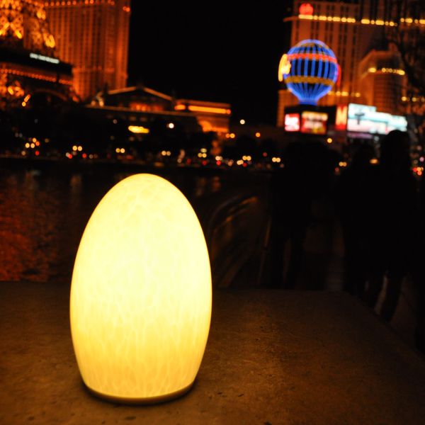 Flickering Candle Lamp Wireless Table Lamps Rechargeable
