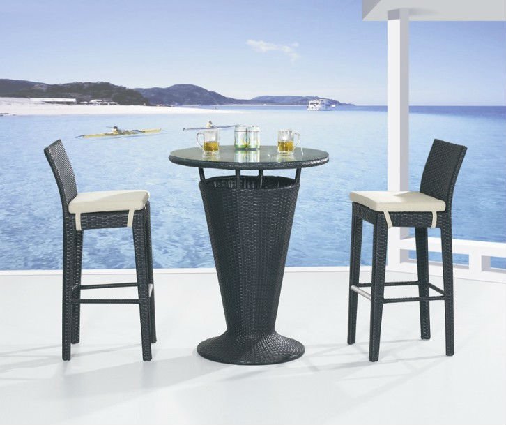 Outdoor Furniture Rattan Bar Chair Table products,China Outdoor