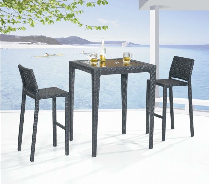 Outdoor Garden Rattan Bar Chair and Table products,China Outdoor Garden