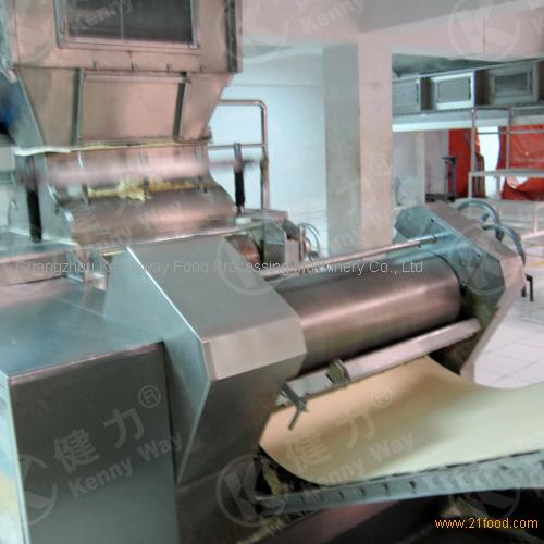 Non-fried instant noodles production line