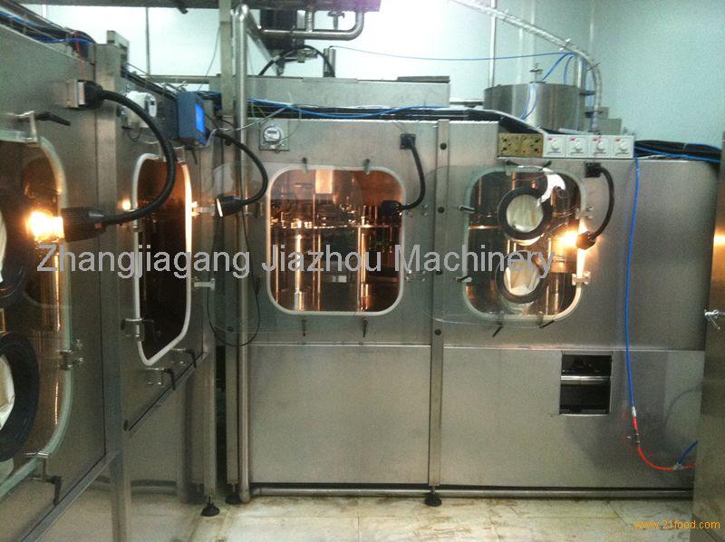 Hot fruit juice filling line