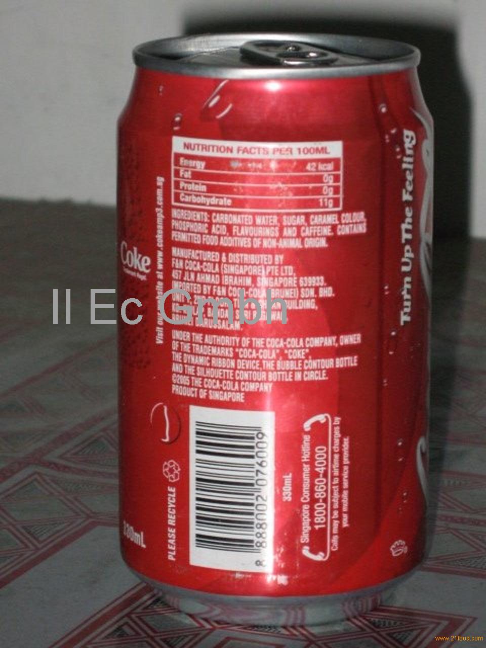 cola 330ml can