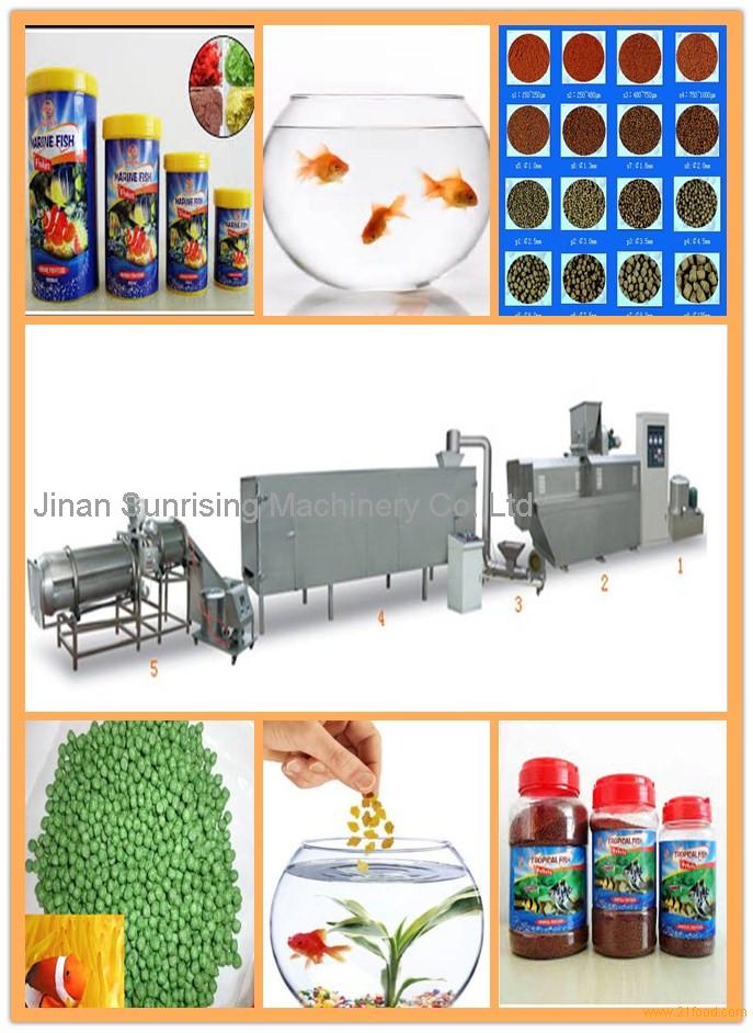 floating fish food pellet machine production line