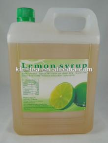 Lemon bubble tea syrup