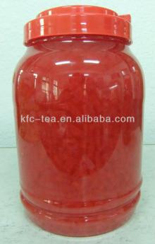 Strawberry coconut jelly for bubble tea in taiwan